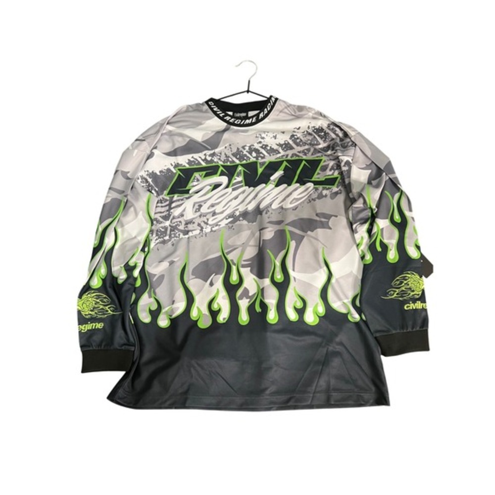Civil Regime Power Puff Girl Racing‎ Jersey Oversized M